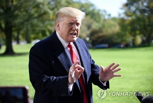 도널드 트럼프 미국 대통령